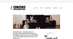 Desktop Screenshot of concordumc.net